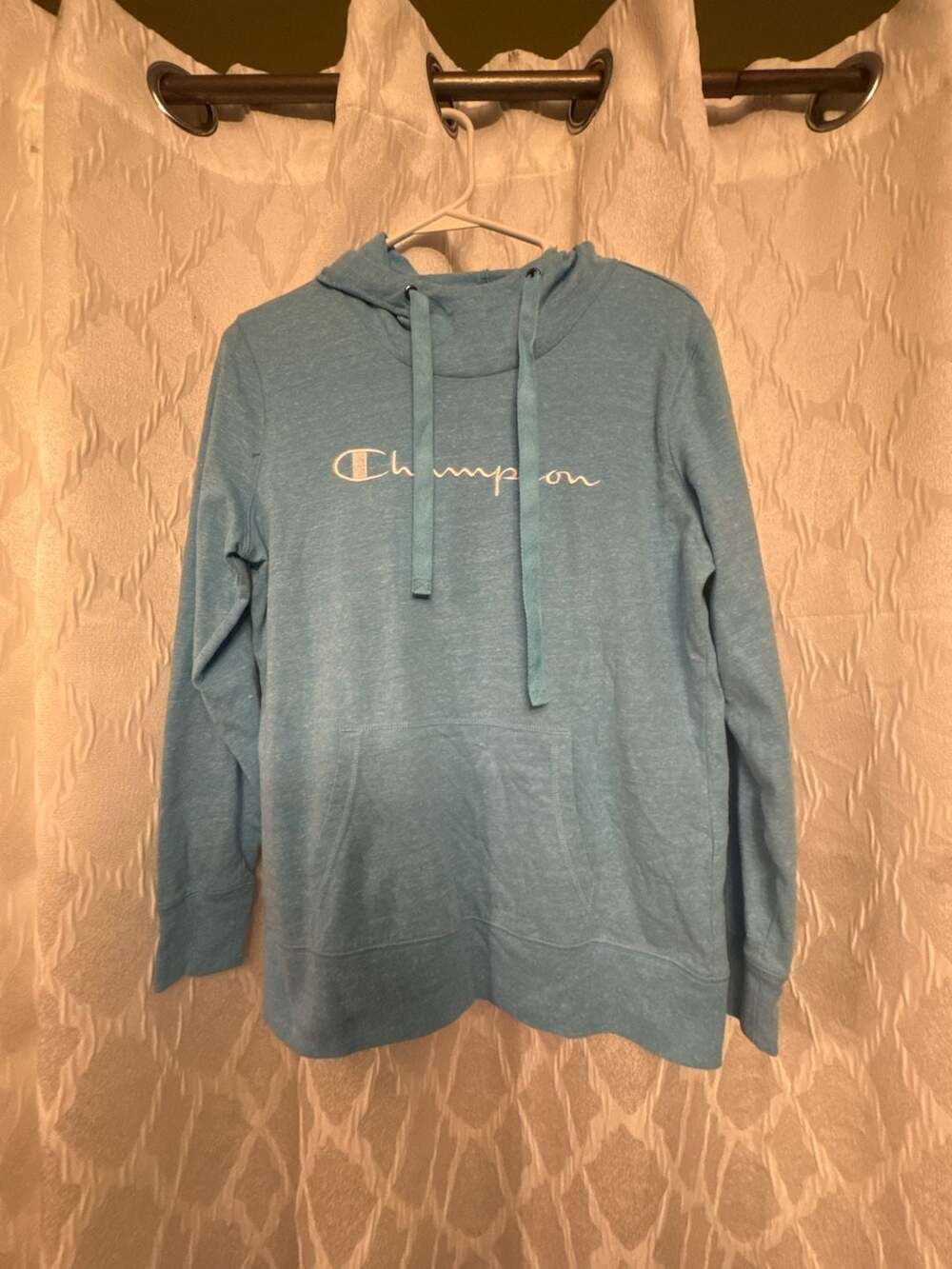Champion Ladies Classic Script Logo Sweatshirt Hoodie